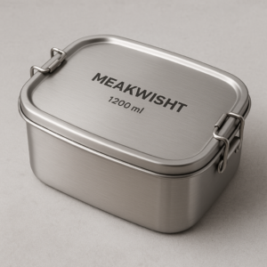 Meakwisht 1200 ml Stainless Steel Meal Box