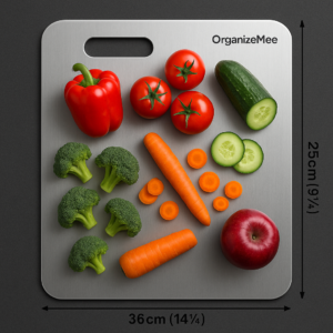 Large Stainless Steel Cutting Board